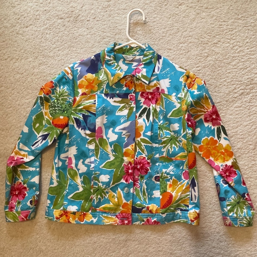 Laura Ashley Lightweight Shirt Jacket
